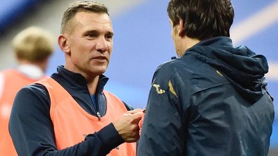 Андрій Шевченко та Олександр Шовковський Андрій Шевченко та Олександр Шовковський