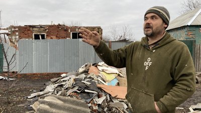 Вп'ятьох в однокімнатній. Історія родини з Харківщини, чий будинок зруйнувала російська ракета