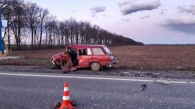 Внаслідок ДТП на Черкащині двоє дітей в лікарні