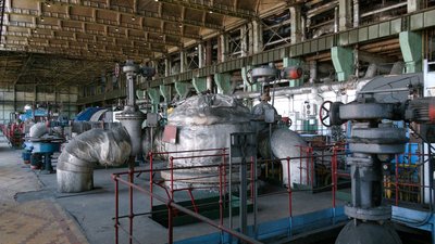Як виглядало обладнання Чернігівської ТЕЦ влітку 2022 року Як виглядало обладнання Чернігівської ТЕЦ влітку 2022 року