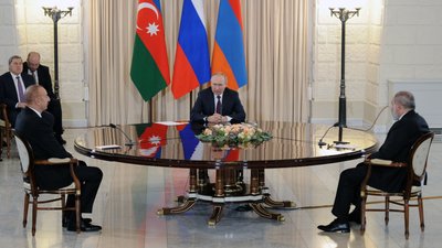 Конфлікт в Нагірному Карабасі та Південний Кавказ: про що Путін говорив з президентом Азербайджану та прем'єром Вірменії