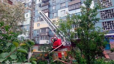 пожежа, ДСНС, Дніпро