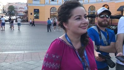 Одеського Дюка де Рішельє одягнули у вишиванку