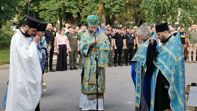 Вшанування воїнів влаштували у Полтаві 29 серпня 2023 Вшанування воїнів влаштували у Полтаві 29 серпня 2023