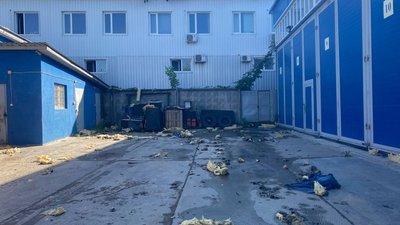 Удар по Харкову з Shahed: рятувальники гасили пожежу майже п'ять годин