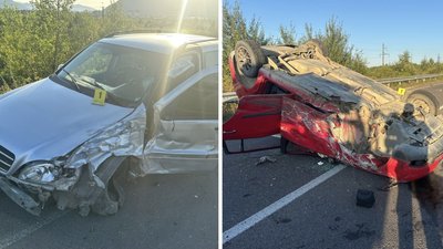 На об'їзній дорозі у місті Хуст поліцейські виявили ДТП 