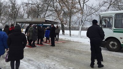 Селищу на Куп'янщині, де протестували люди, почали давати опалення