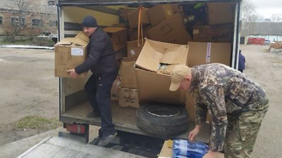 40 тонн гуманітарної допомоги відправив гуманітарний центр у Долинській