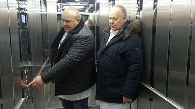 Ліфт у Заліщицькій районній лікарні Ліфт у Заліщицькій районній лікарні