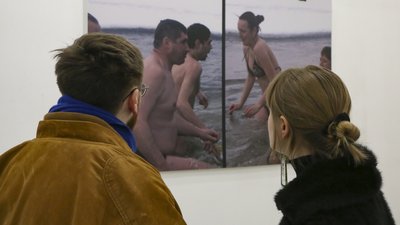 У Чернівцях представили виставку фотографій та перформанс Броніслава Тутельмана