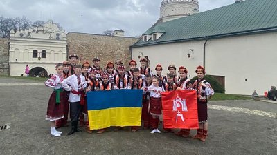 Художній ансамбль з Тернопільщини посів призове місце в Польщі