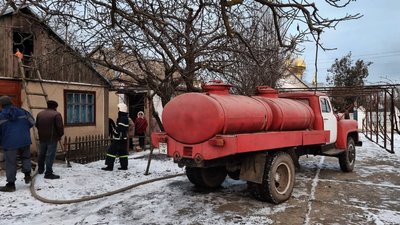 На Миколаївщині від несправного димаря загорілося горище будівлі