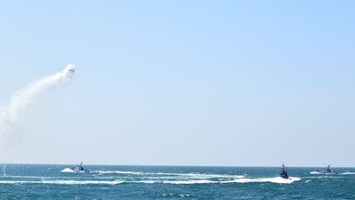 У Чорному морі відбувся збір-похід національного флоту У Чорному морі відбувся збір-похід національного флоту
