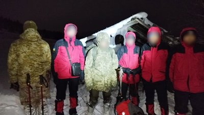 Прикордонники, рятувальники, Карпати