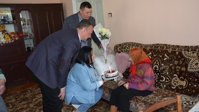 Жителька громади на Тернопільщині відзначила 100-річний ювілей