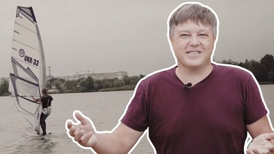 "Коли досягаєш певного рівня – ти вже не можеш це покинути": Олег Левкутник про віндсерфінг у Сумах