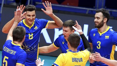 Україна виграла третій матч та достроково вийшла у плей-оф чоловічого Євро-2021 з волейболу
