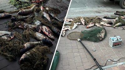 На Черкащині зафіксували незаконний вилов риби. Збитки становлять майже 200 тисяч гривень