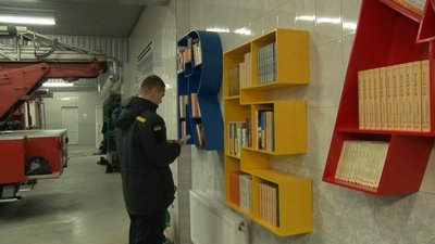 У Черкаській пожежно-рятувальній частині з’явився буккросинг У Черкаській пожежно-рятувальній частині з’явився буккросинг