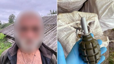 Підрив гранати