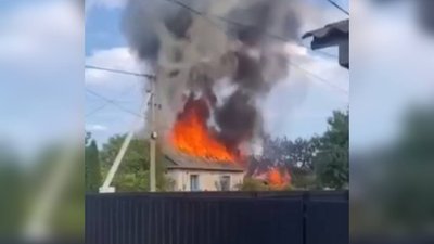 Пожежа хати в селі Козлиничі Ковельського району