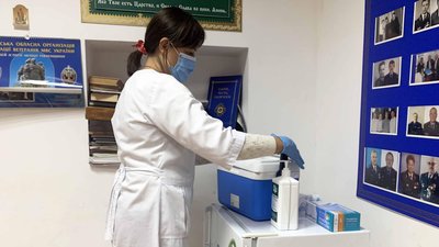 Вакцинація в управлінні поліції області Вакцинація в управлінні поліції області
