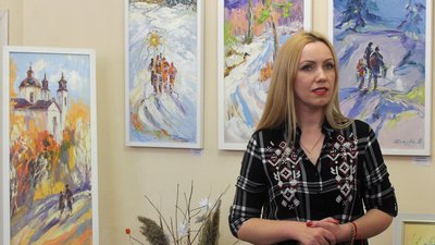 У Тернополі відкрили виставку кременецької художниці