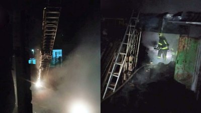 У місті на Волині сталася пожежа біля цегляної котельні