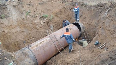П’ятий день ремонту водогону "Дніпро-Миколаїв". Комунальники продовжують працювати