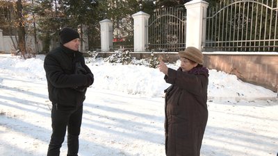 Протест біля храму Протест біля храму