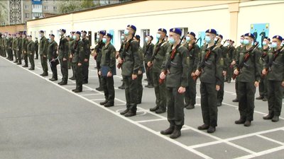 У Вінниці 45 нацгвардійців склали присягу на вірність українському народу