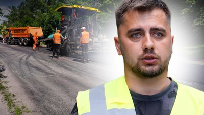 Ремонт дороги на Вінниччині