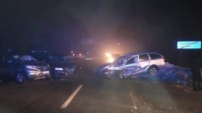 Потрійне автозіткнення: у ДТП на Львівщині травмувались троє людей