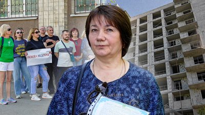 Недобудова у Чернігові: люди вимагають відновити будівництво на вулиці Мазепи