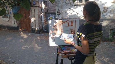 Акцію за створення музею Олександру Олесю влаштували у Сумах Акцію за створення музею Олександру Олесю влаштували у Сумах