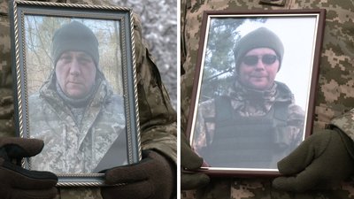 У Рівному попрощалися з бійцями Віктором Русилом та Сергієм Путіліним