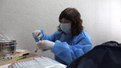 Допуск до роботи: освітяни Житомира здають ПЛР-тест на COVID-19