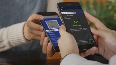 Доказ вакцинації у США Доказ вакцинації у США