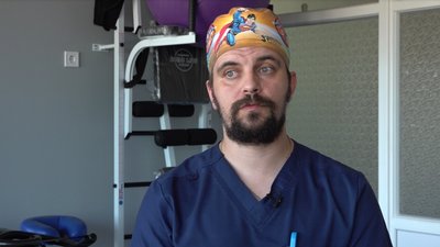 Мотивує футболом: як черкаський реабілітолог відновлює бійців Мотивує футболом: як черкаський реабілітолог відновлює бійців