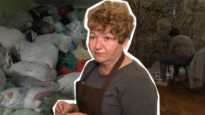 Чоловік у ЗСУ, а жінка волонтерить на Львівщині. Історія переселенки з Харківщини