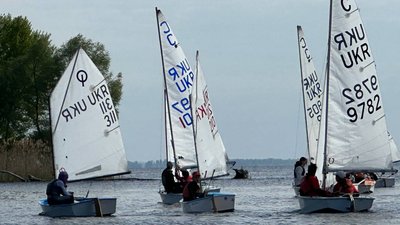 У Черкасах відбулись змагання з вітрильного спорту