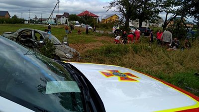 В аварії на Тернопільщині травмувалися 5 людей В аварії на Тернопільщині травмувалися 5 людей