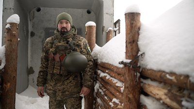 Військовослужбовець 119 бригади ТрО Володимир Березинський Військовослужбовець 119 бригади ТрО Володимир Березинський