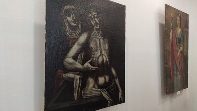 Ікона "Зняття з Хреста" Ікона "Зняття з Хреста"