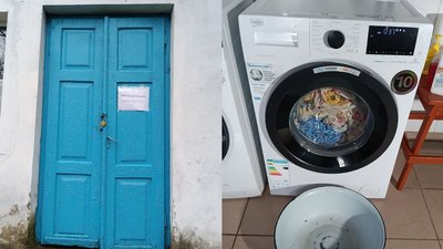 У громаді на Волині запрацювала соціальна пральня для переселенців У громаді на Волині запрацювала соціальна пральня для переселенців