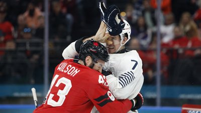 Бійка на Олімпійських іграх-2026 між канадцем Томом Вілсоном та французом П'єром Кріноном