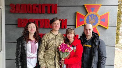 У Чернігові за законами воєнного часу побралися молодята
