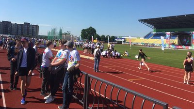 Більше тисячі школярів Житомирщини взяли участь у всеукраїнській акції "Рух – це життя" Більше тисячі школярів Житомирщини взяли участь у всеукраїнській акції "Рух – це життя"
