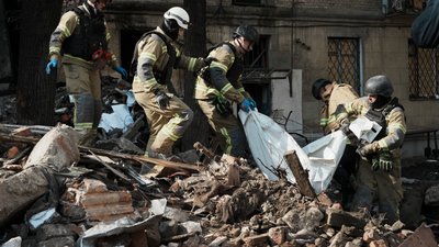 Деблокували тіло загибої у Харкові