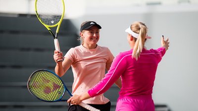 Марта Костюк вийшла в чвертьфінал парного розряду Ролан Гаррос